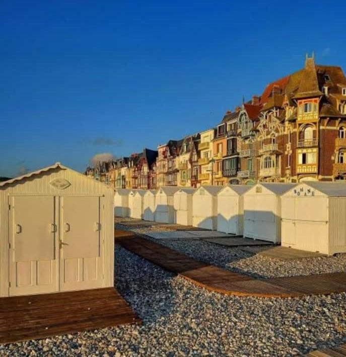 Le 8 ∙ Appartement Cosy Avec Balcon Vue Sur Mer Mers-les-Bains Eksteriør bilde