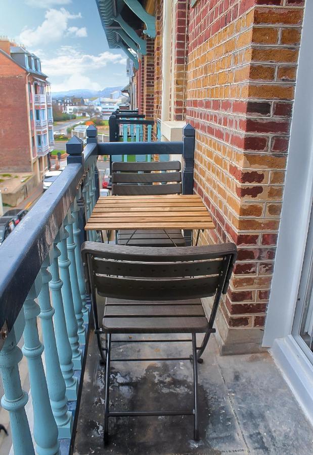Le 8 ∙ Appartement Cosy Avec Balcon Vue Sur Mer Mers-les-Bains Eksteriør bilde